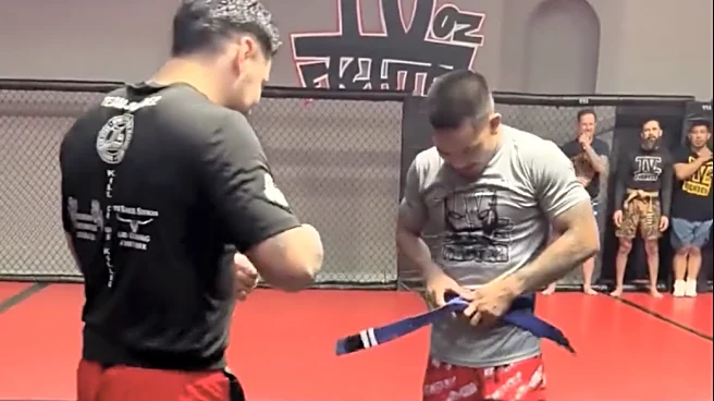 Three stripes! Alexandre Pantoja fans clown Joshua Van after recent BJJ promotion – ‘He would have gotten tapped’