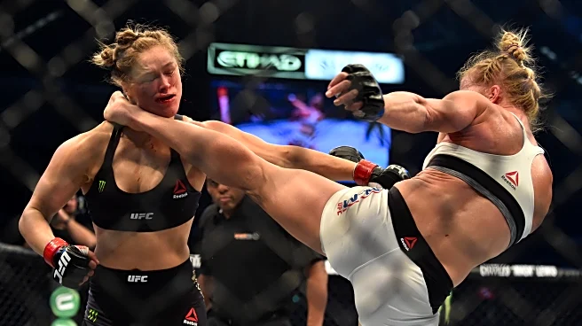 Holly Holm argues Ronda Rousey ‘responsible’ for how she’s remembered: ‘She took herself away from the fans’