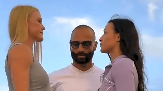 Holly Holm face off: Watch former UFC champ stare down Stephanie Han ahead of Jan. 3 title fight
