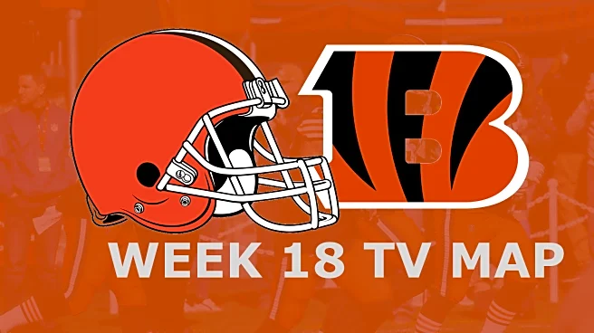 Cleveland Browns vs. Cincinnati Bengals: Week 18 TV Map