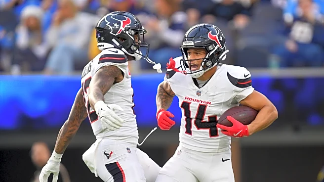 Houston Texans statistics: Jayden Higgins, Jaylin Noel vs. Chargers