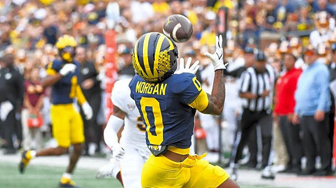 Michigan WR Semj Morgan to enter transfer portal