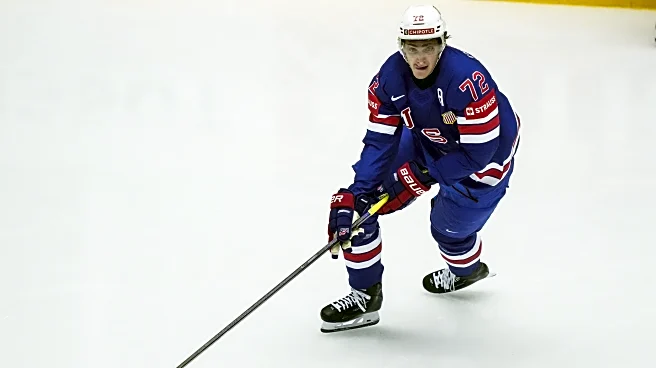 Tage Thompson named to US Olympic team