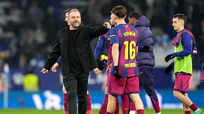 Hansi Flick’s Barcelona 11 points better off than last season