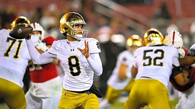 Notre Dame QB Kenny Minchey Announces Transfer to Nebraska