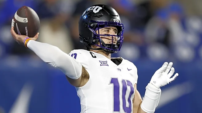 Indiana lands commitment from TCU QB Josh Hoover