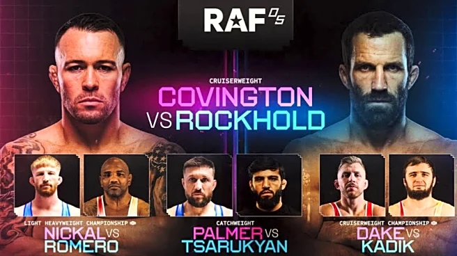 RAF 05 card, start time, date and location | Covington vs. Rockhold