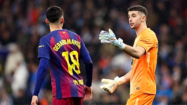 ‘He can’t do this’ – Mateu Lahoz claims Joan Garcia should have been penalised for push on Gerard Martin during Barcelona’s win over Espanyol