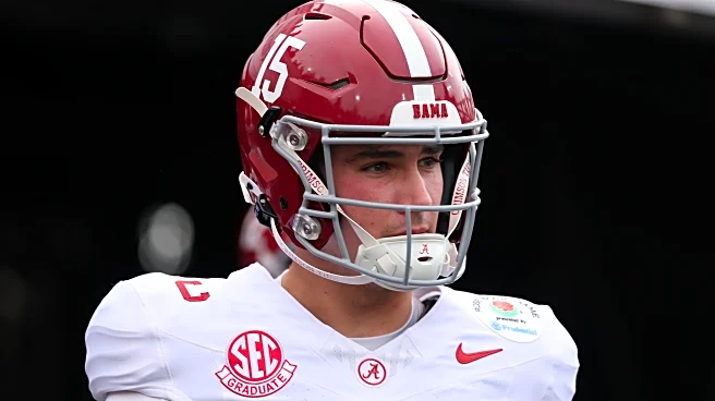 Alabama QB Ty Simpson Moving On
