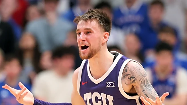 Men’s Basketball: Horned Frogs suffer epic collapse in overtime loss to Jayhawks