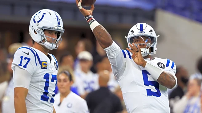 Once competing to start, Colts have two QBs with contrasting team futures in Indianapolis