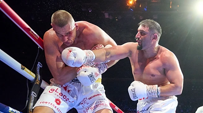 Knockout! Agit Kabayel retains title with TKO win over Damian Knyba, sets sights on Usyk | Video