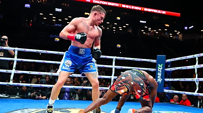 Knockout! Dalton Smith stops Subriel Matias in five, wins WBC super lightweight title | video