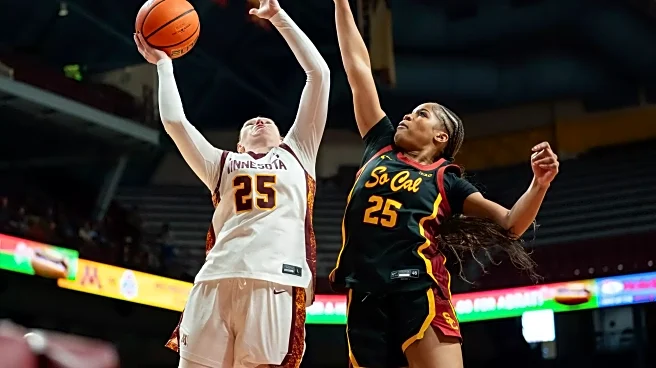 Gopher Women Upset #21 USC 63-62