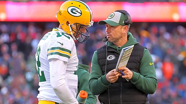 Aaron Rodgers talks Matt LaFleur hot seat after playoff loss
