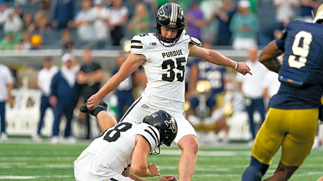 TRANSFER PORTAL: Purdue kicker Spencer Porath commits to Notre Dame