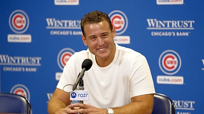 Anthony Rizzo is being considered as a TV analyst for NBC