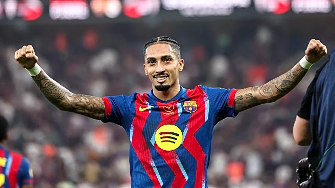 Raphinha played through the pain barrier for Barcelona at Spanish Super Cup