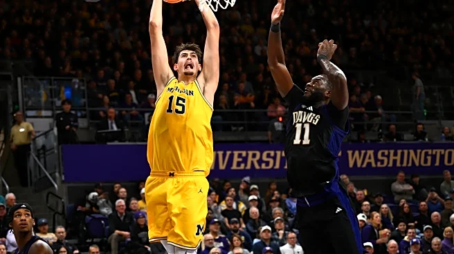 Aday Mara’s dominant performance powered Michigan Basketball’s win at Washington