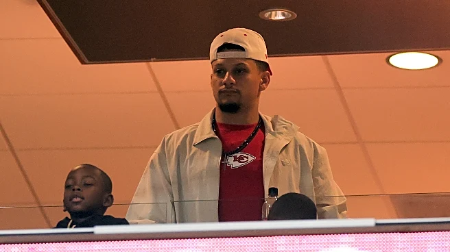 The Chiefs’ Patrick Mahomes is working to be ready for Week 1