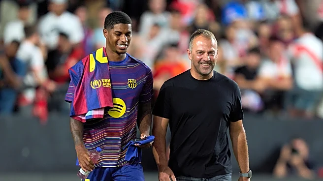 ‘You have to give your all’ – Hansi Flick sends strong message to Marcus Rashford on Barcelona future