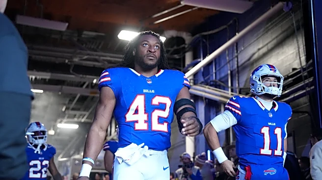 Dorian Williams injury: Buffalo Bills linebacker suffers injury on opening kickoff against Denver Broncos