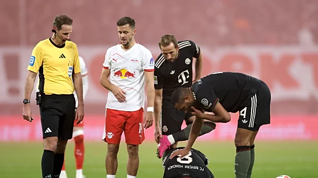 No injury, just a bruise for Bayern Munich’s Leon Goretzka in 5-1 win over RB Leipzig