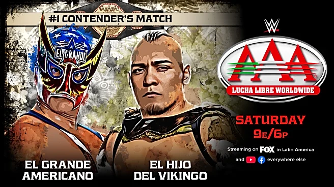 Watch the FOX premiere of WWE Lucha Libre AAA