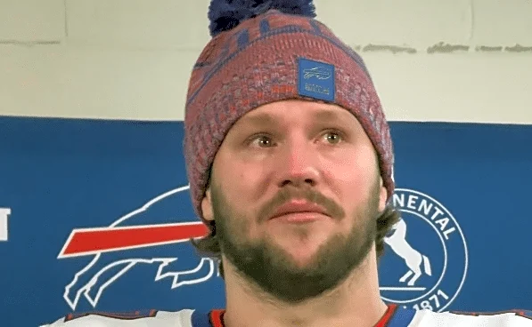 Josh Allen crying during press conference shows he cares as much as Buffalo Bills fans
