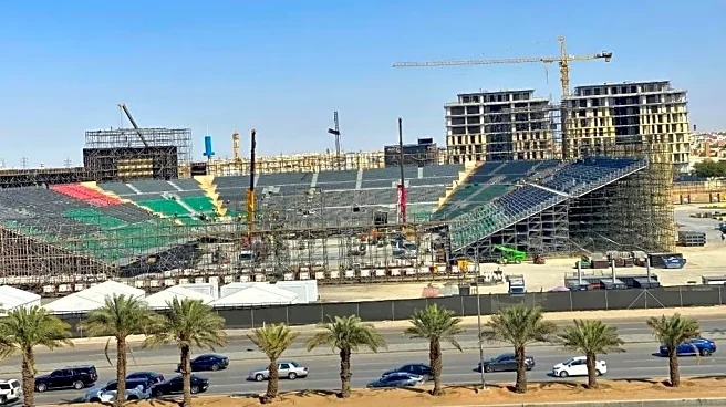 Royal Rumble stadium nears completion in Riyadh
