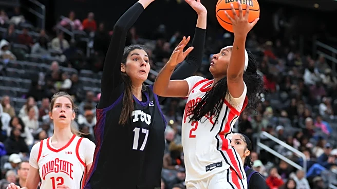 No. 14 Ohio State women supporting cast lead over No. 10 TCU, 71-69