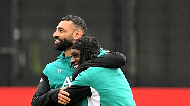 Mohamed Salah Returns to Liverpool Training But Konaté Absent