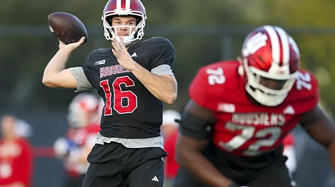 Indiana football quarterback Alberto Mendoza enters the transfer portal