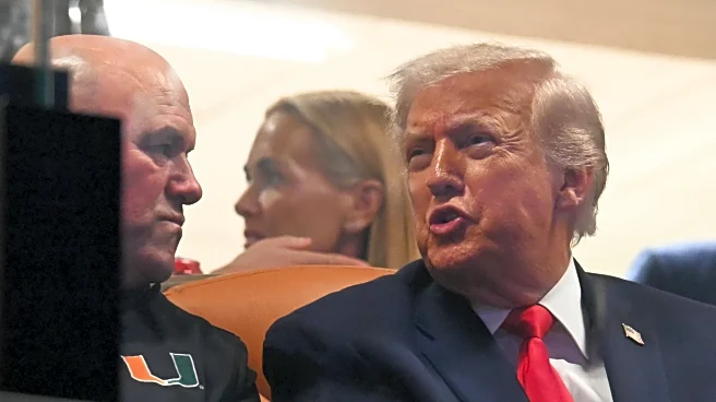Midnight Mania! President Trump looks on as Dana White, Jake Paul share awkward face-to-face encounter at CFP Championship | Video