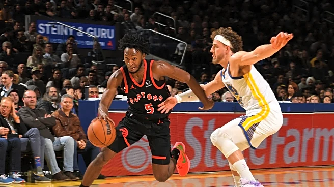 Quickley drops career-high 40 as Raptors beat Warriors 145-127