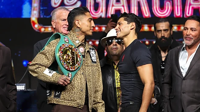 Face off! Mario Barrios vs. Ryan Garcia staredown video from kickoff press conference in L.A.