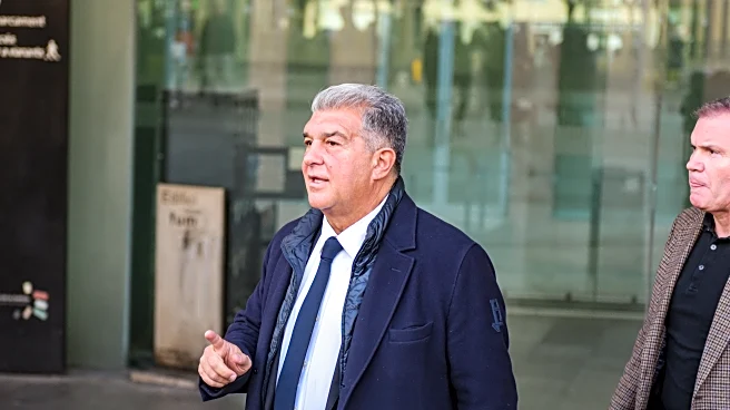 Barcelona president Joan Laporta denies involvement in alleged fraud case