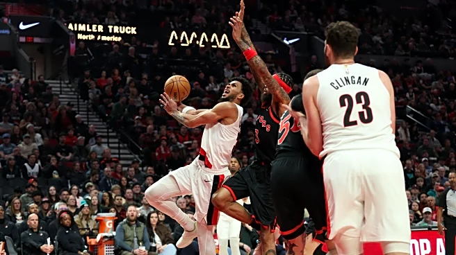 Short-Handed Blazers Fall to Raptors