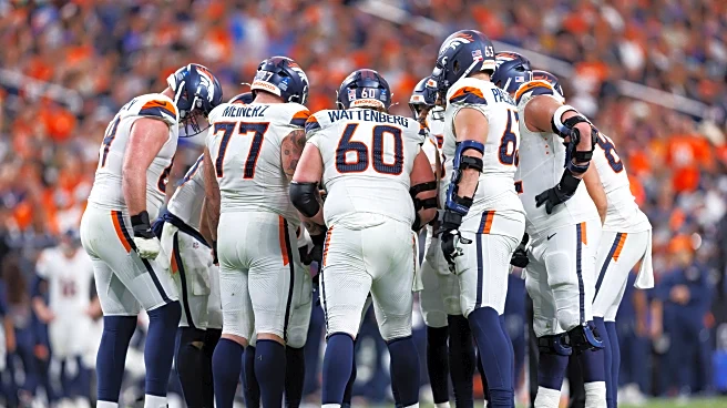 How good was the Denver Broncos offensive line in 2025?