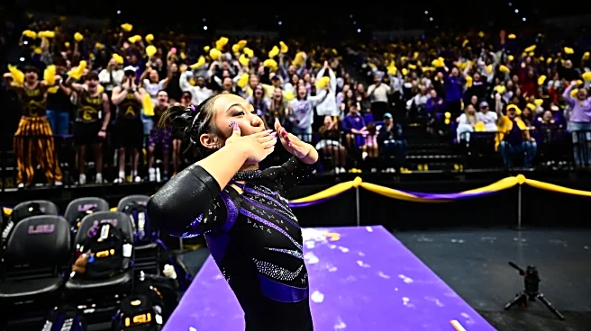 LSU Gym Trounces Kentucky, Surpasses 198