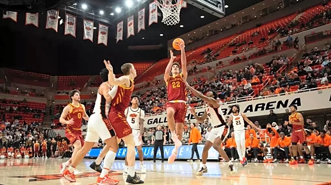 Strong first half propels No. 9 Cyclones past Cowboys