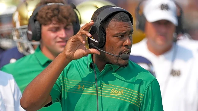 Mike Mickens, Notre Dame Defensive Backs Coach, is headed to the Baltimore Ravens