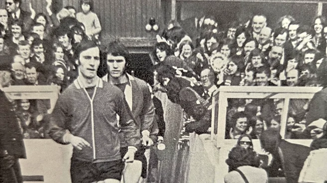 On This Day (27th January 1973) David Young Plays Part In Crucial Win