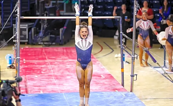 Arizona GymCat Aubrey Krohnfeldt wins Big 12 Specialist of the Week