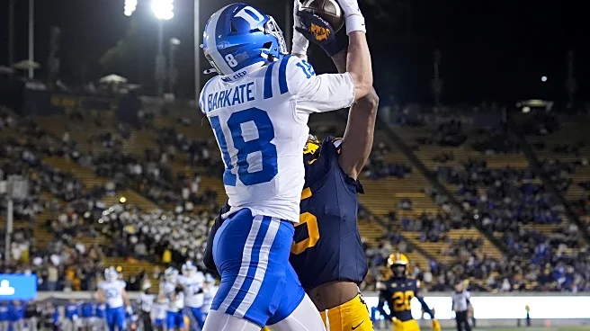 Former Duke Blue Devils WR Cooper Barkate transfers to the Miami Hurricanes