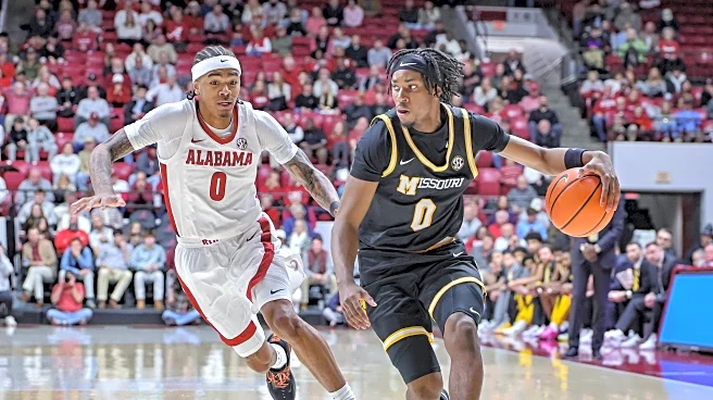 An Alabama run late in the first half helps the Tide steamroll Mizzou 90-64