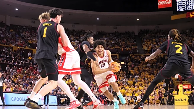 Arizona men’s basketball wins at ASU, sets school record for best start to season
