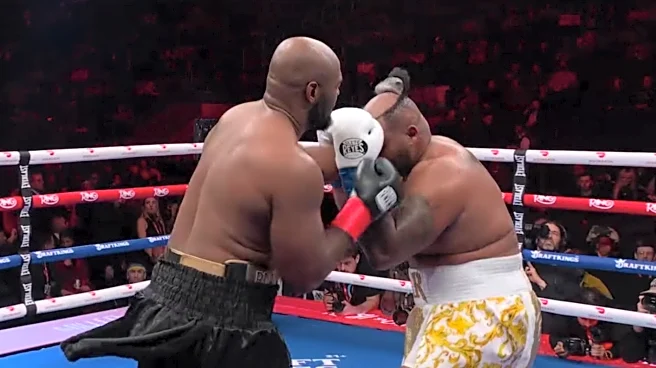 Jarrell Miller’s wig got knocked off during fight with Kingsley Ibeh