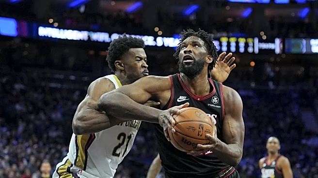 Embiid big late as Sixers eek out third straight win vs. Pelicans