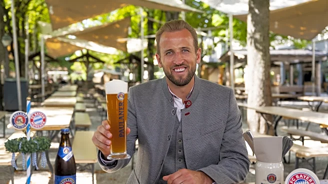Harry Kane has embraced life with Bayern Munich, including lederhosen